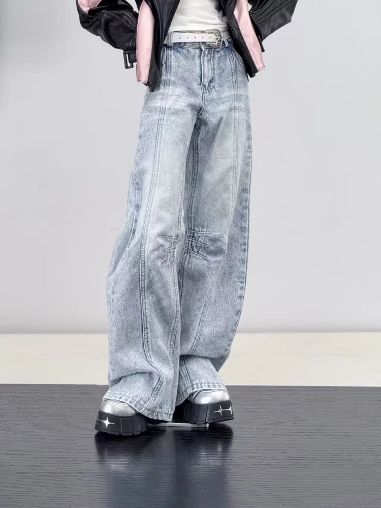 

BJD Doll Clothes For 70cm 73cm 75cm Doll Light-blue Jeans Pants Dolls Clothing Accessories(No Doll)