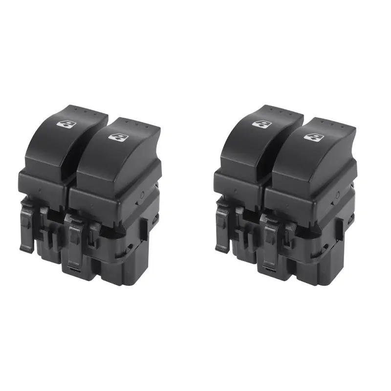 【AC77 Top !! 】2X 8200315034 Power Window Control Switch For Renault Clio II 21998-2016 Window Lifter Buttons 8200057319 82003150