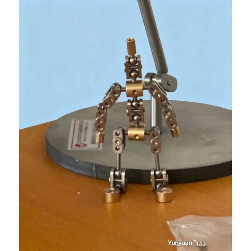 DIY Not-Ready-Made Animation Studio Armature Kit for Stop Motion Puppet with Silicone Hands Stop-motion Animation Metal Skeleton