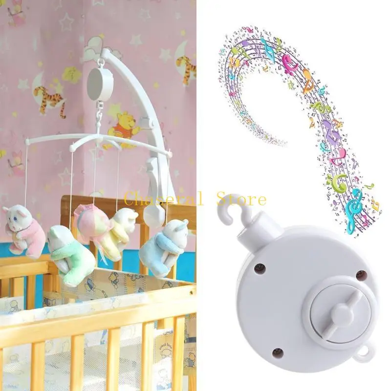 E7CE Plastic Music Stroller Crib Rattle Interacción Baby Baby Mobile Hanging Toy