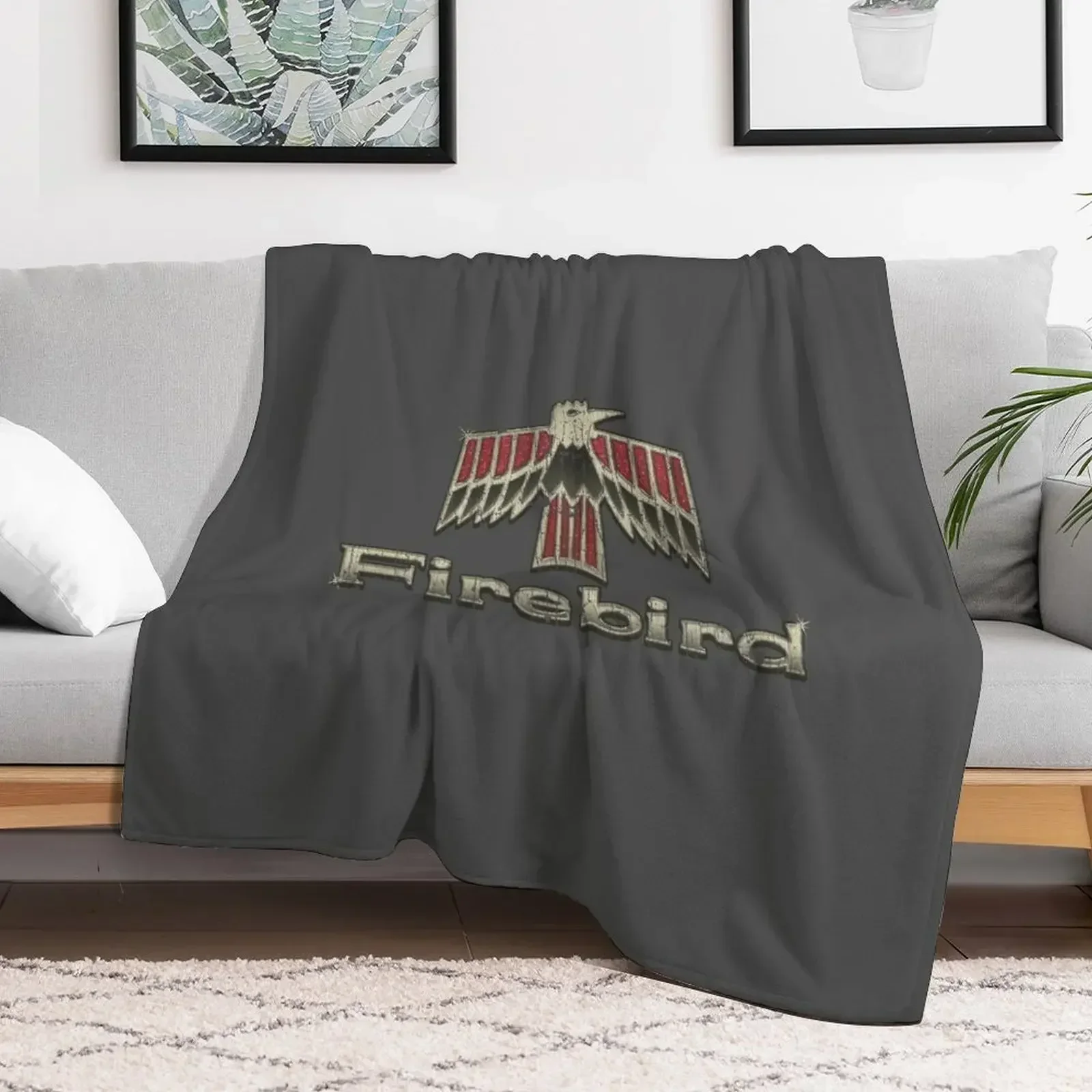 

First Gen Firebird 1967 Throw Blanket Stuffeds Warm Picnic For Decorative Sofa Blankets Retros halloween Blankets