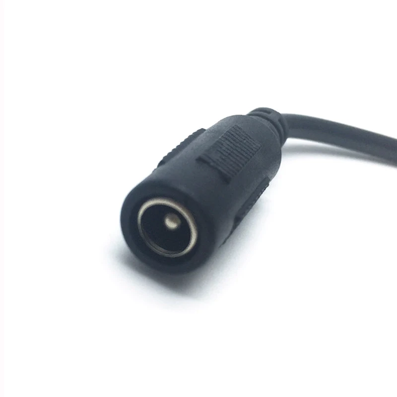 DC Power 5.5 x 2.1mm Male 90° Right Angle To Female Extension Connector Cable Cord 15cm