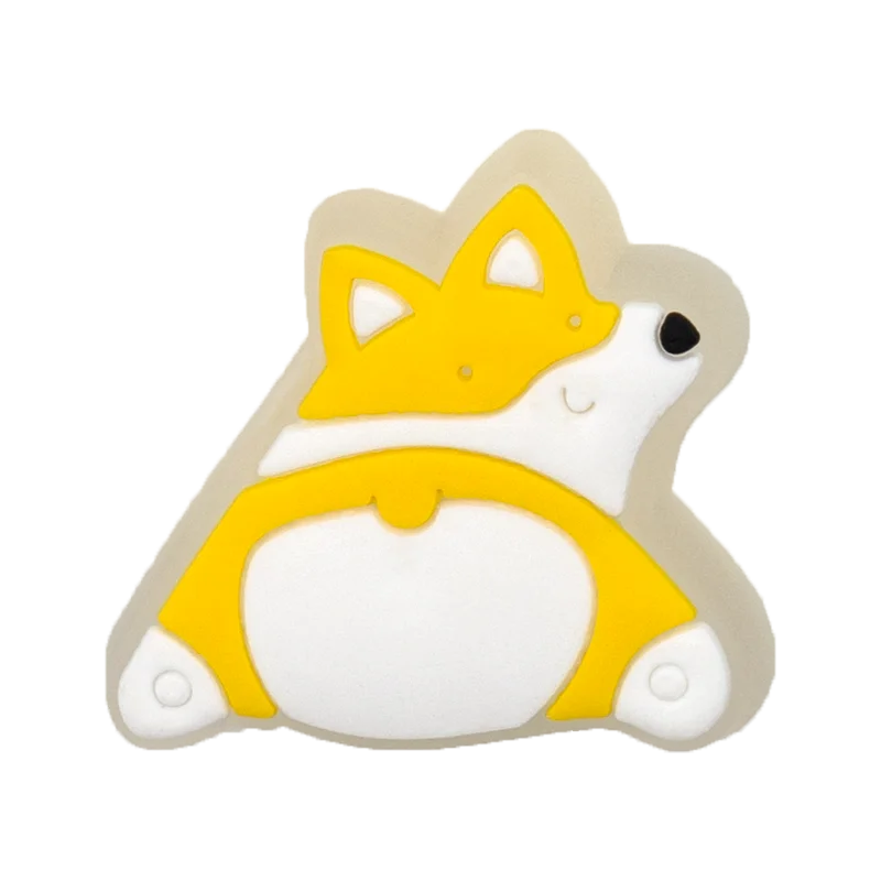 1 stücke LED Nette Tiere Schuhe Charms Lustige Ente Schwein Panda Katze Leuchtende Schuh Dekorationen Rosa Salamander Tintenfisch Clog Zubehör – Detail 18