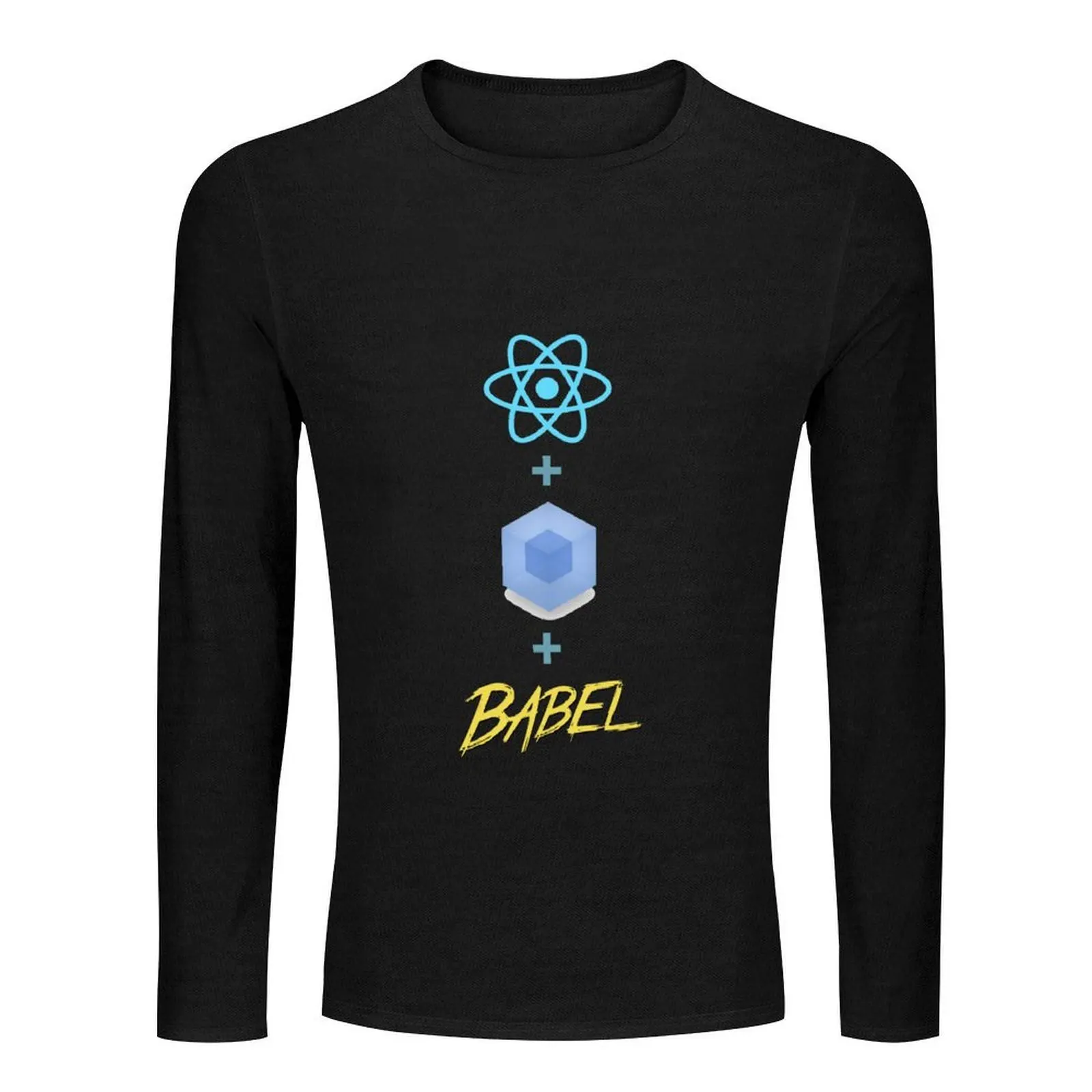 تي شيرت طويل بتطوير Frontend (تفاعلي، webpack وBabel) تي شيرت طويل ثقيل الوزن تي شيرت أسود للرجال حزمة قمصان جرافيك