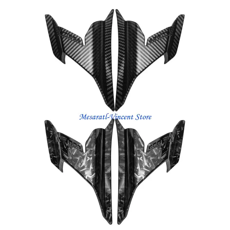 A70F ABS Front Fairing Winglets Protections Guard Cover Decors for ADV160 2022-2023