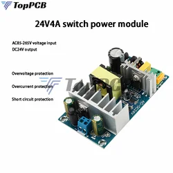 100W 100-240V to DC 24V 4A 6A switching power supply module AC-DC Step-down module