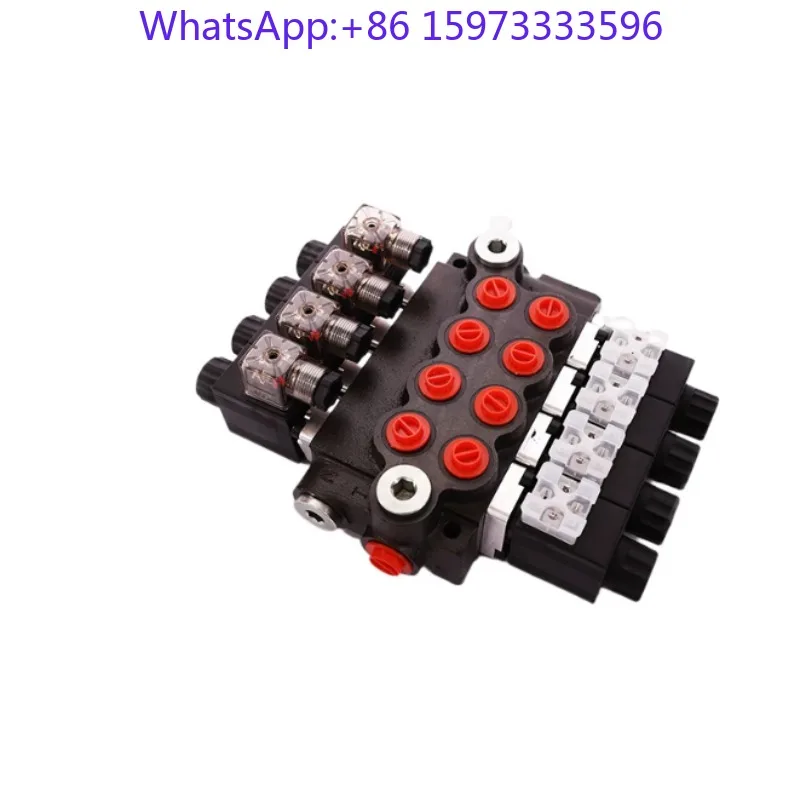 Hydraulic Multi Way Directional Valve P40 40L Z50 Series Solenoid