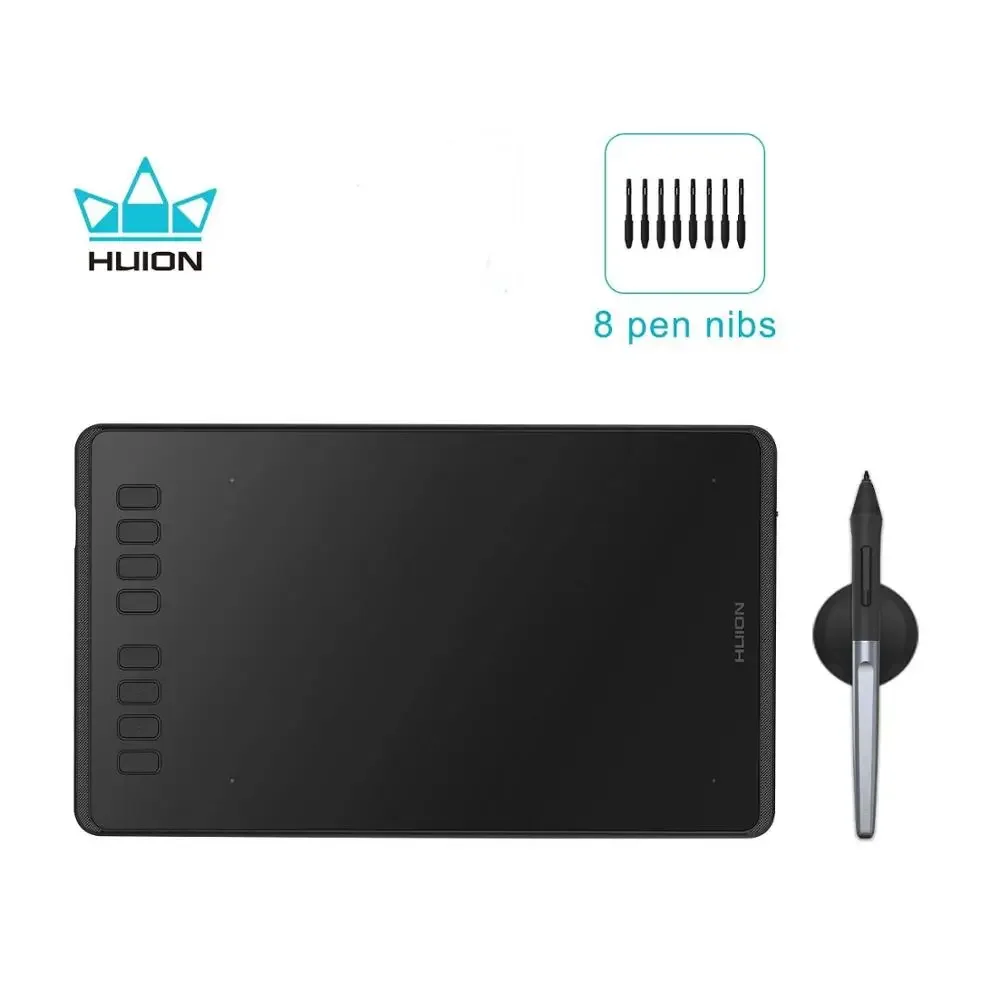 

H950P high quality smooth professional digital design graphic drawing tablet with stylus