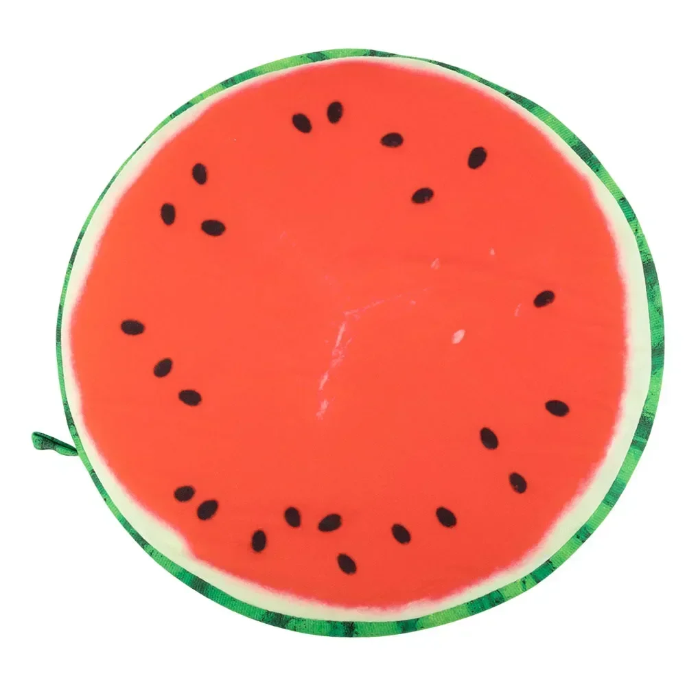 Cojín para asiento de 40cm, funda para silla de jardín, suelo con forma de fruta, cojín redondo para silla de oficina en casa, cojín para asiento bonito de dibujos animados para jardín de infantes