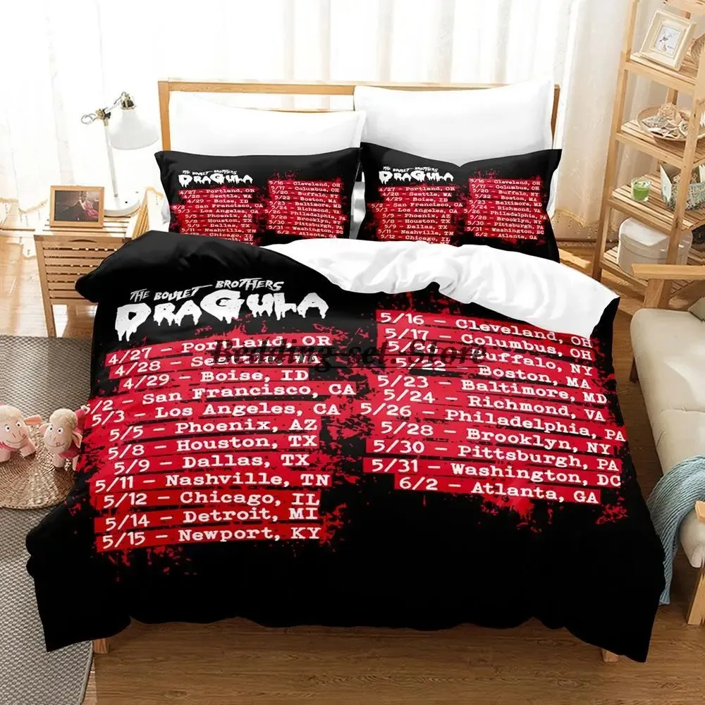 Boulet brothers dragula titans Bedding Set Single Twin Full Queen King Size Bed Set Aldult Kid Bedroom Duvetcover Sets Bed Sheet