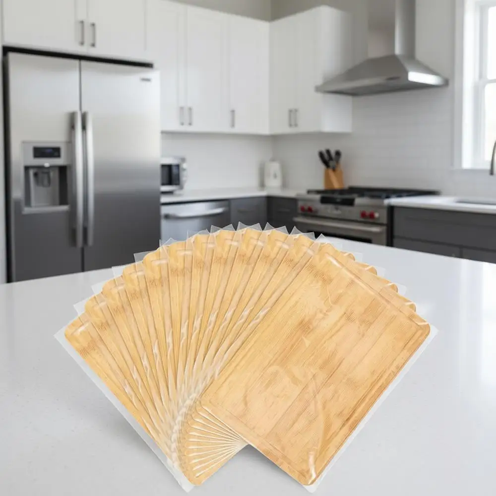 

Set of 12 Bamboo Cutting Boards, 12x8 Inches, Ideal for Kitchen Chopping, Serving, Engraving, and DIY Projects