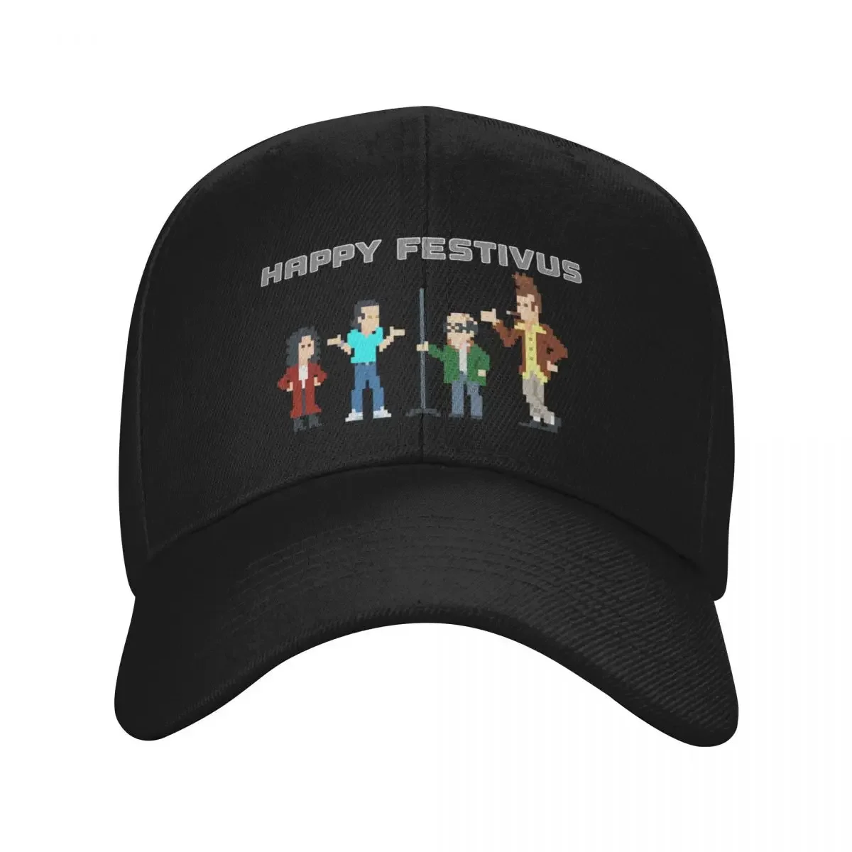 An 8 Bit Festivus Miracle Baseball Cap dad hat Visor Male Women's