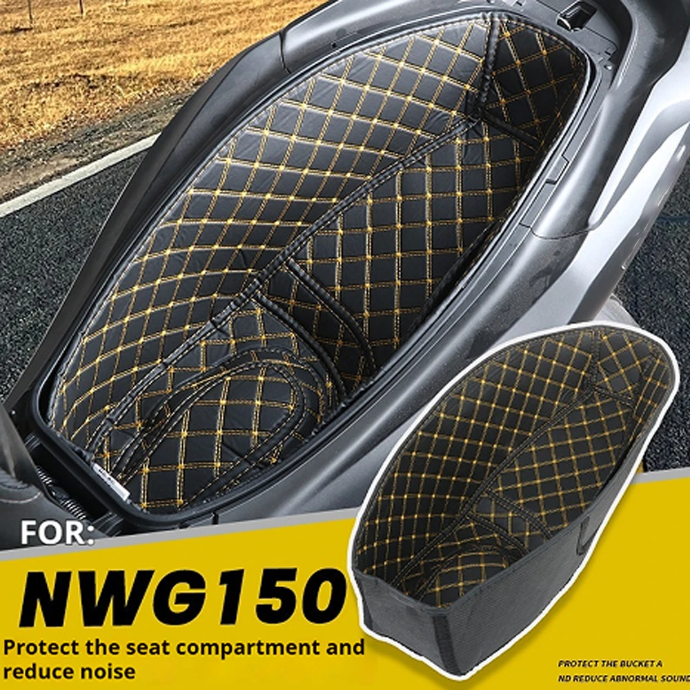 For Wuyang Honda NWG150 Seat Bucket Liner Storage Mat Anti-Slip Shockproof Protective Liner Accesorios Moto Accessori Moto