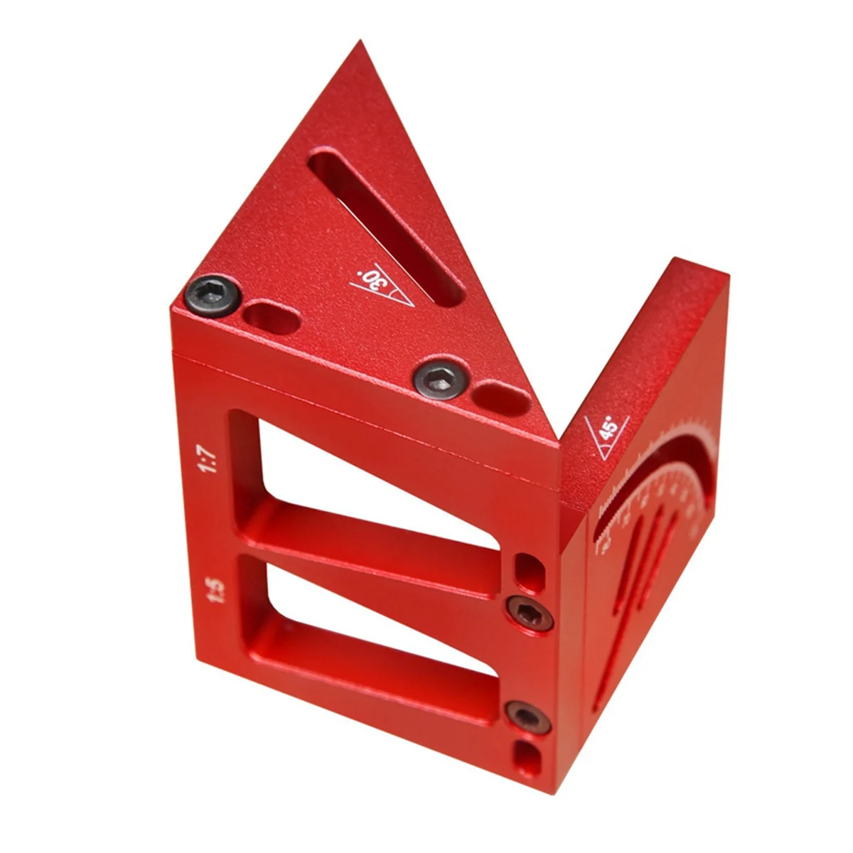 

3D Multi-Functional Angle Scriber Circular Midline Scriber Carpenter 45 Degrees, 90 Degrees Angle Scriber