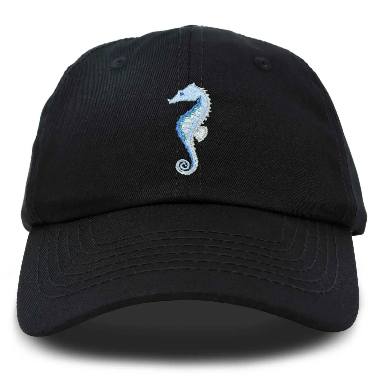 Marine Seahorse Hat Womens     Baseball Cap