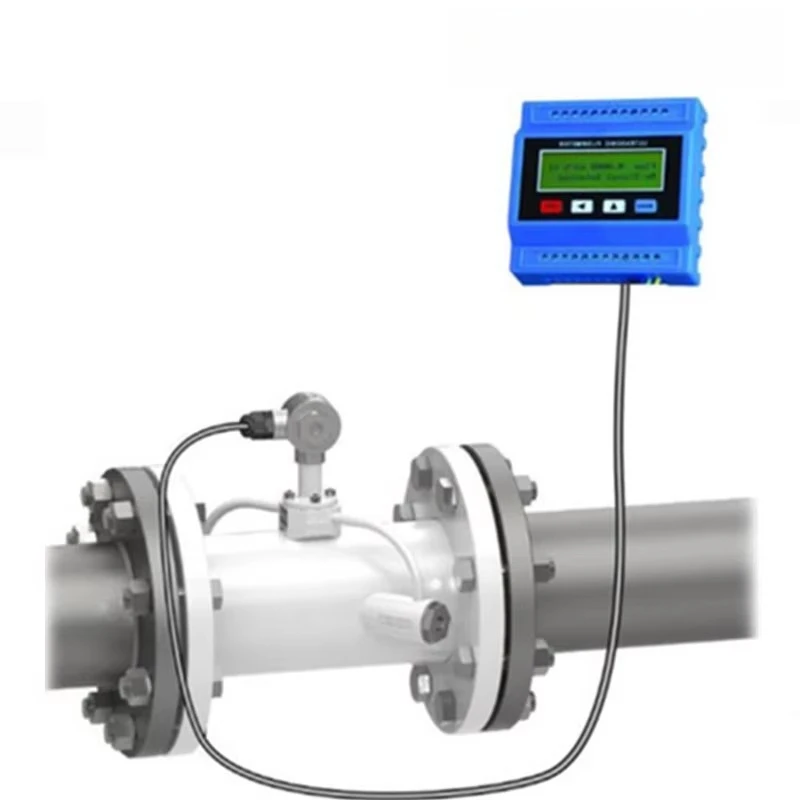 

Portable Clamp-On Ultrasonic Flow Meter Stainless Steel Plastic Digital RS 485 Measures Water Oil Liquid OEM Customization LCD