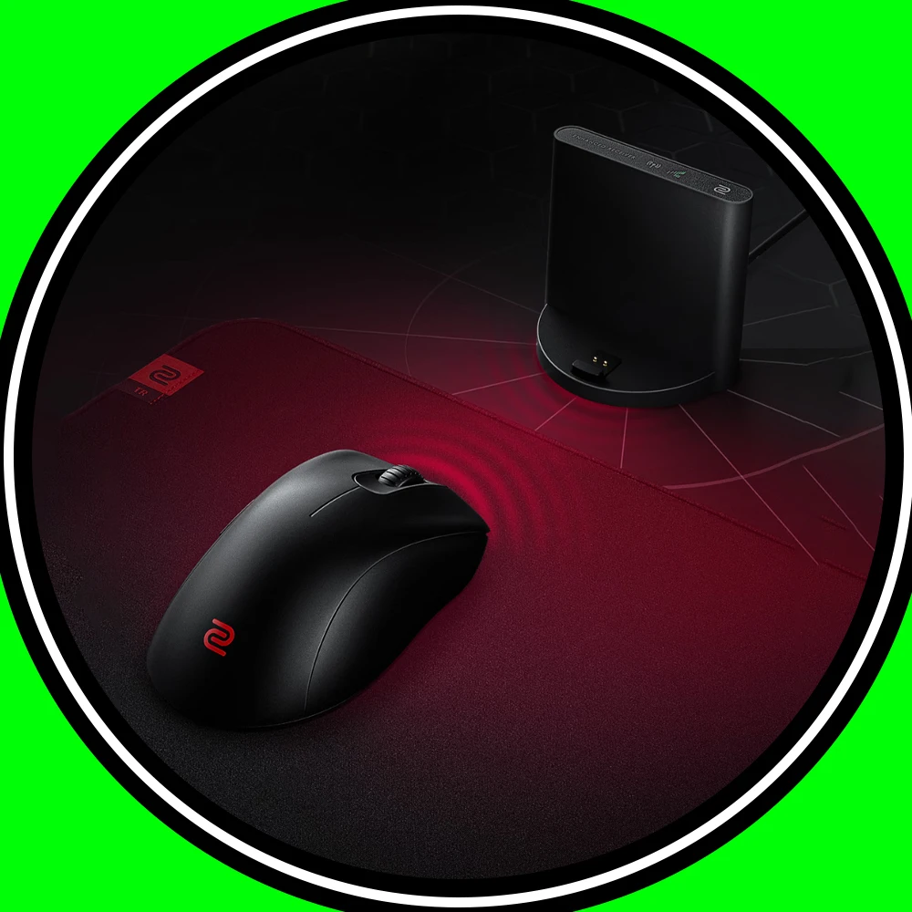 

ZOWIE GEAR U2/EC/S/FK/ZA-DW Wireless Mouse Dual Mode Mouse Paw3950 4000Hz Polling Rate Lightweight Gaming Mice PC Accessories