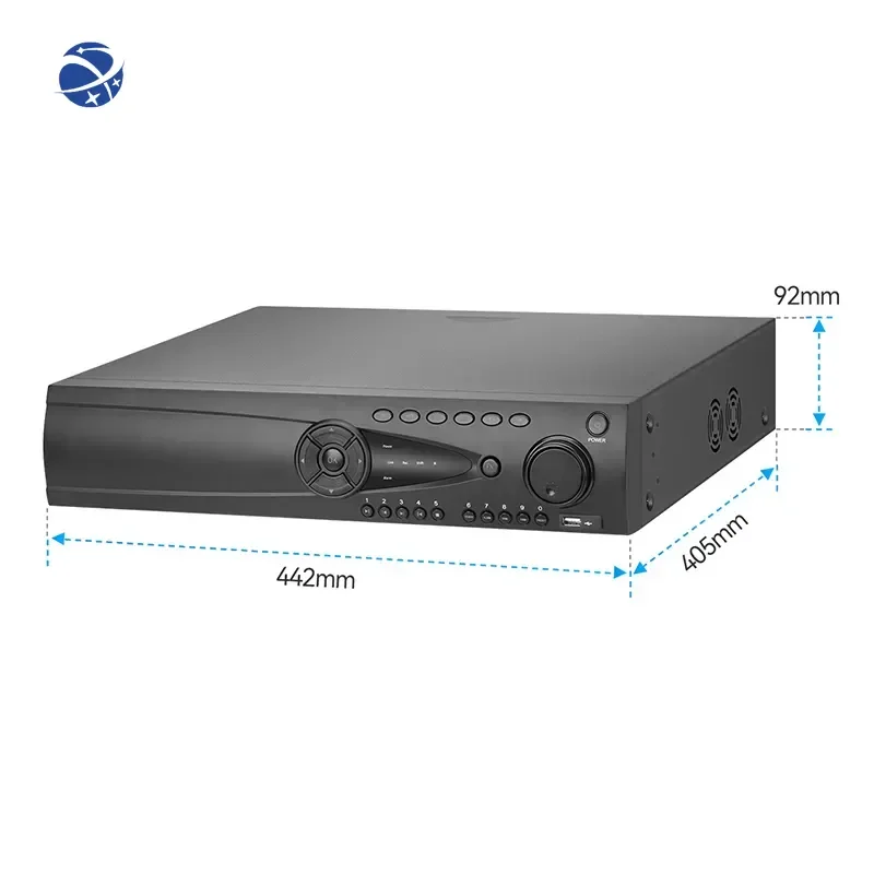 32Ch H.265 4K 8 Sata Nvr Ip Digital Video Recorder Support Vehicle Detection Network Poe Cctv Security Recorder Poe Nvr