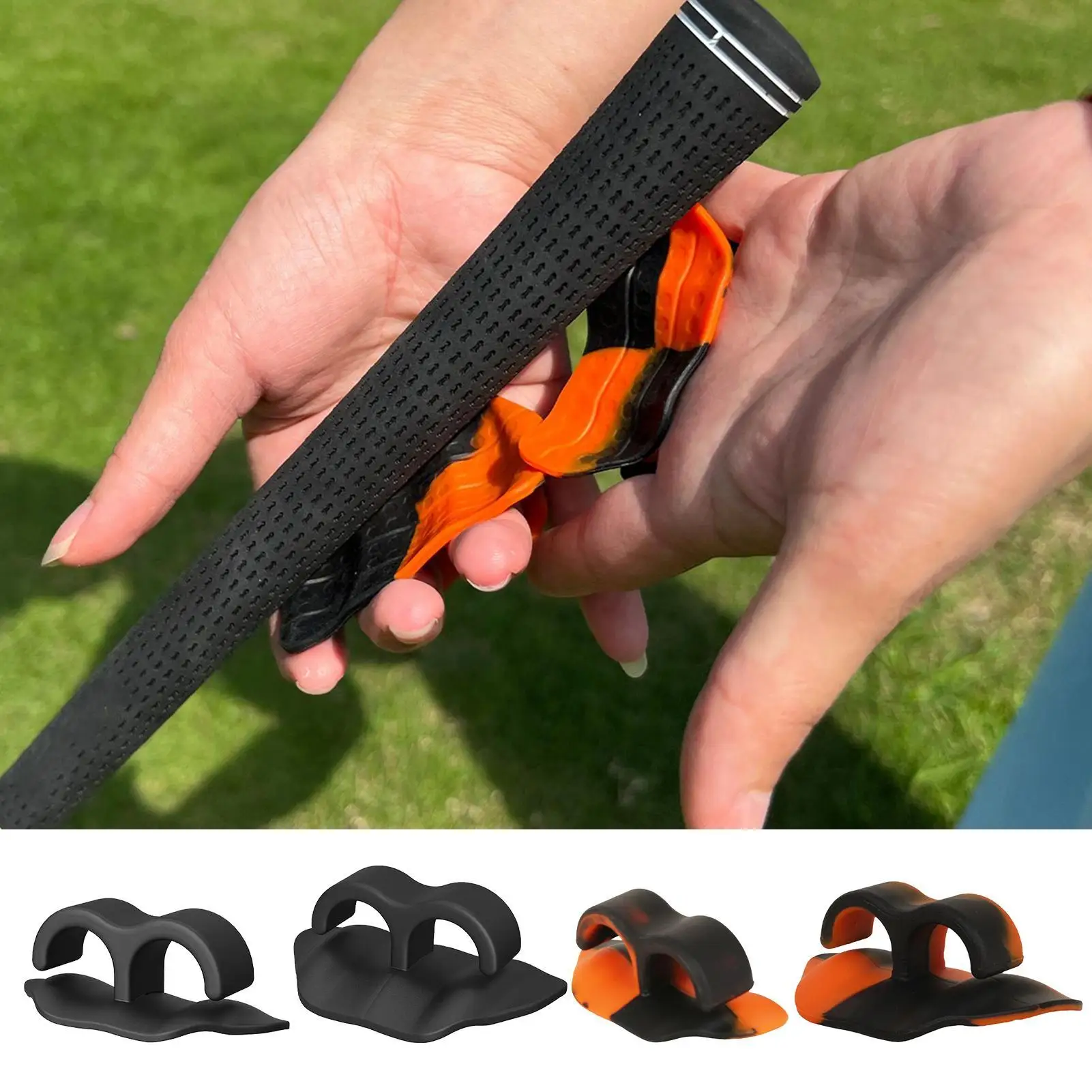 

Golf Training Grip Aid Swing Training Aid Grip Pad Instant Feedback Ergonomic Postures Corrector Lightweight Golfing Accessories