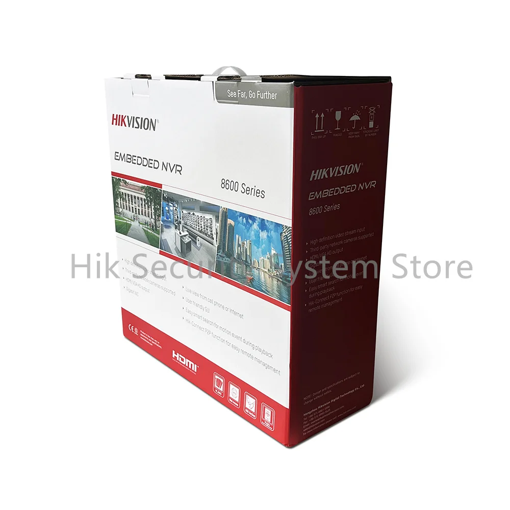 Hikvision DS-8632NXI-K8 32 canali 2U 4K AcuSense NVR 8 SATA Sostituisci DS-8632NI-K8 Videoregistratore di rete a 32 canali