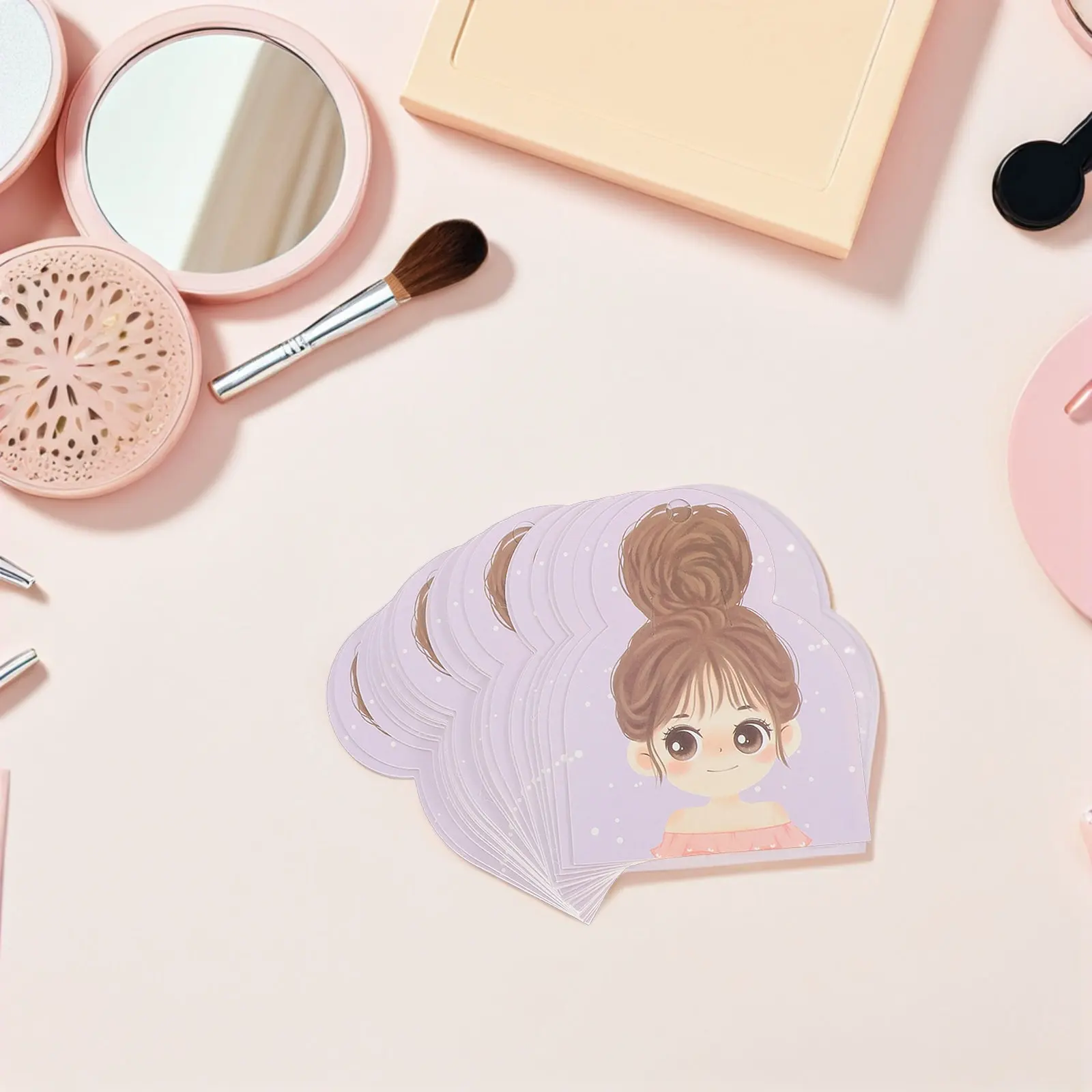 

50Pcs Paper Hair Clip Display Cards Headband Organizer Cardboard Sturdy Kids Hair Bow Holder for Craft Shows Fairs Parties
