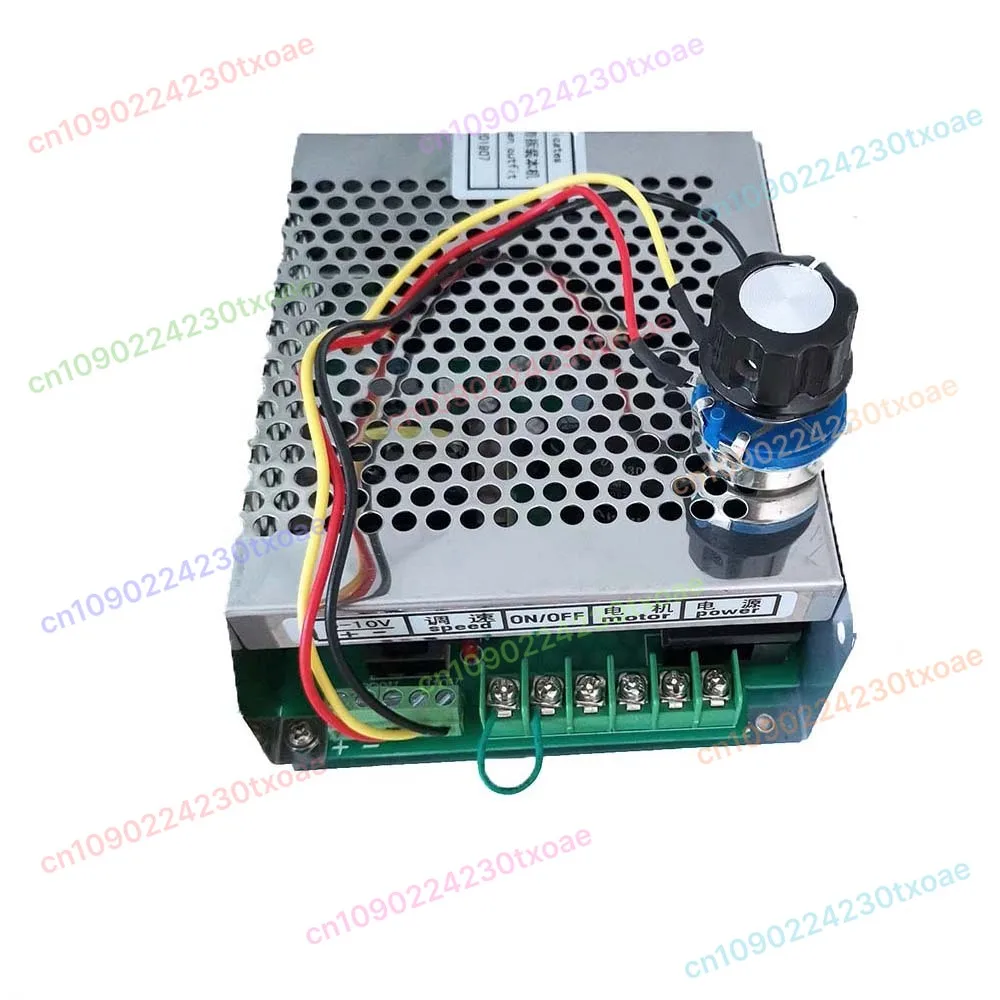 

110VDC 500W High Speed Motor 12000RPM Adjustable Speed Reversible for Industrial Equipment CNC