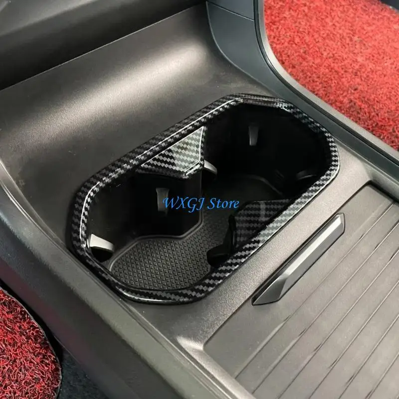 37JE For MG4 EVMulan Abs Car Gear Shifts Box Cover Trim Front Water Cup Holder Cover