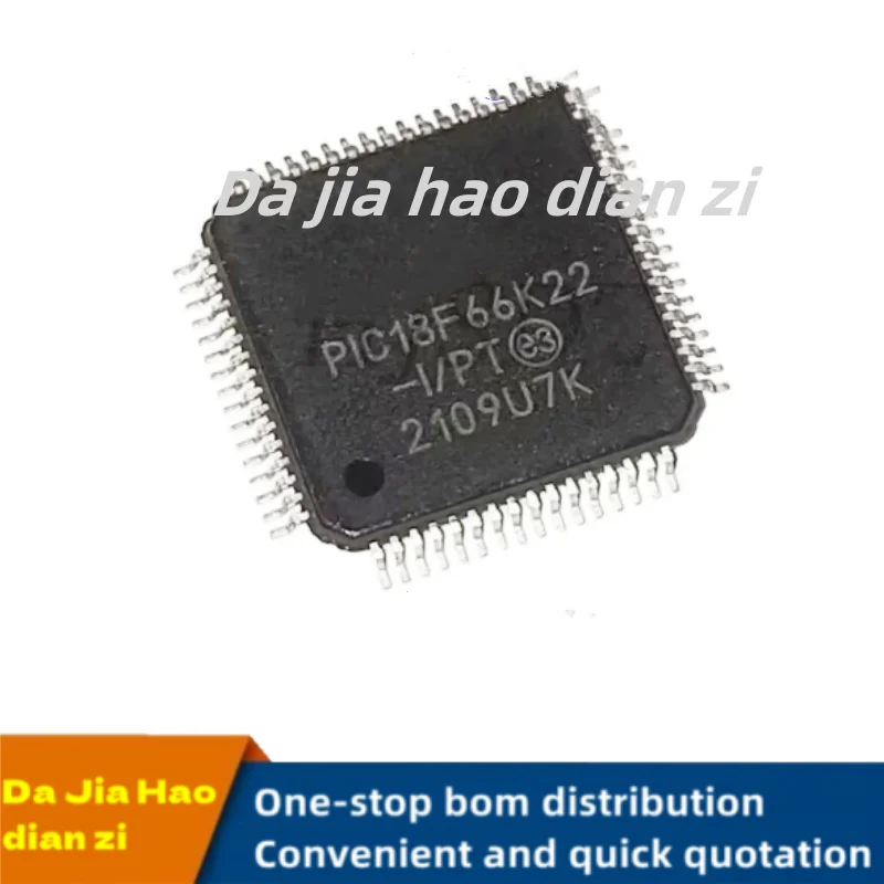 1pcs/lot PIC18F66K22-I PT QFP ic chips in stock