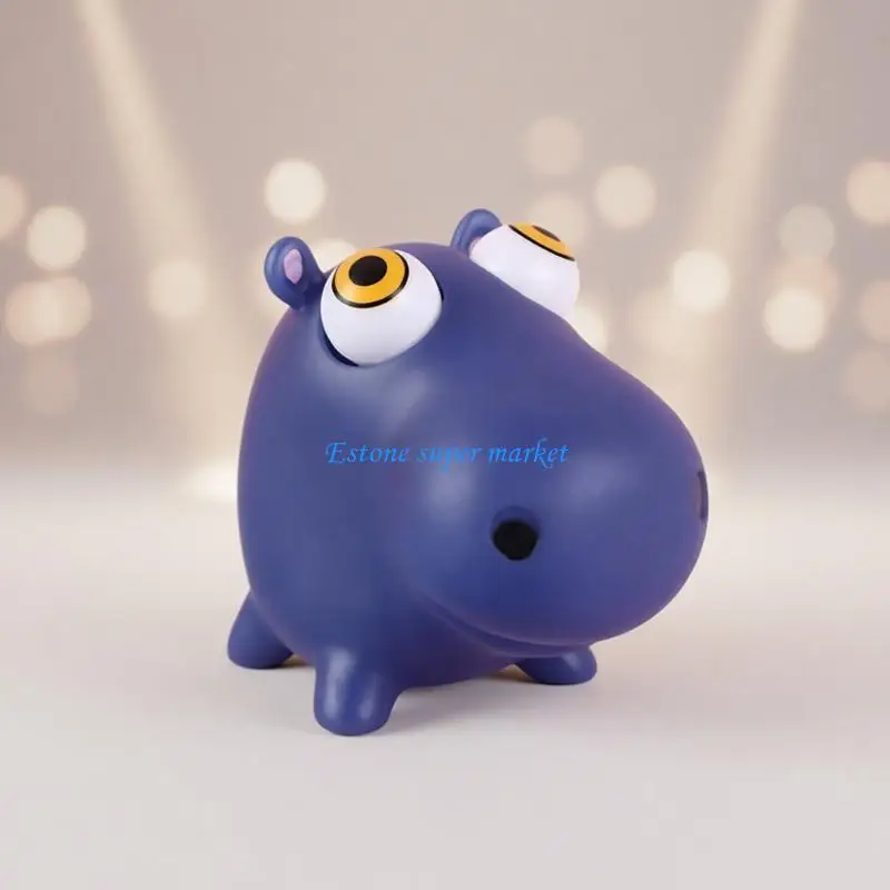 090B Fun Animal Squeeze Pinch Toy with Popping Eyes Stress Relief Tension Reduce Toy