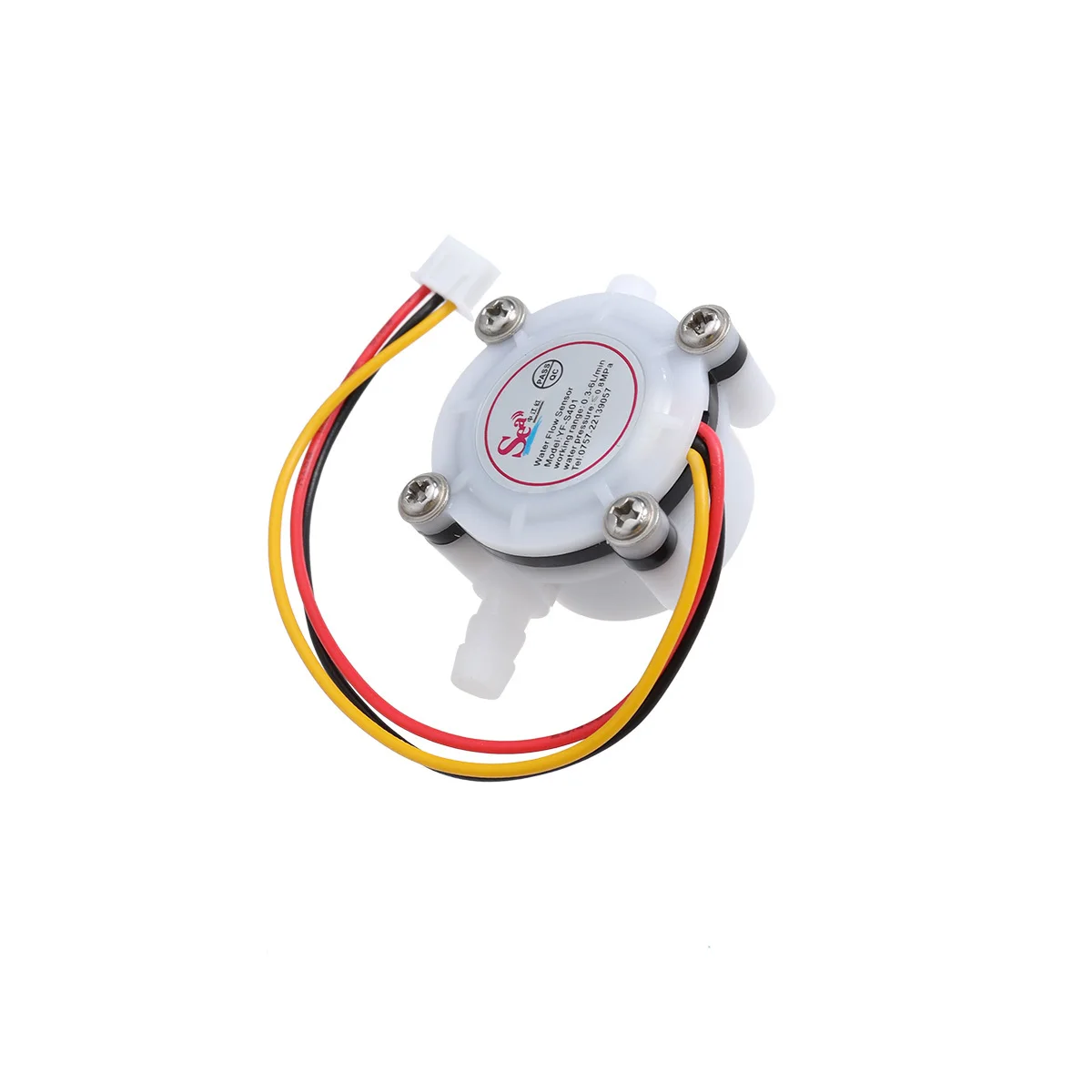 

Water Flow Sensor Hall Sensor 5-7Mm Silicone Tube Coffee Dispenser Fluid Control 0.3-6L/Min Meter 5V-24V Dc Water Heater