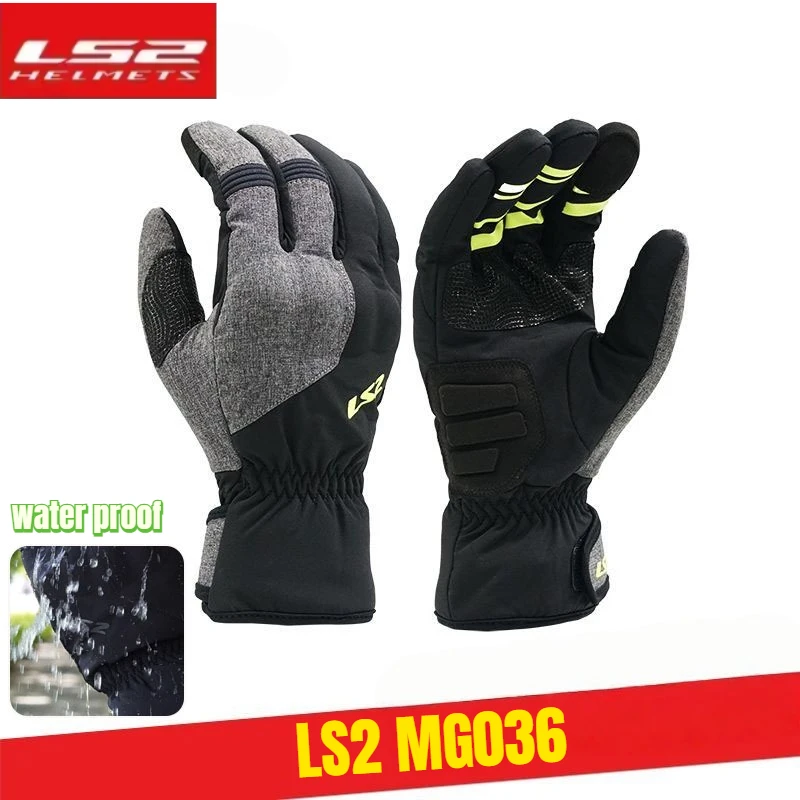 

LS2 MG036 Motorcycle Men Gloves Riding Racing Moto Anti-drop Breathable Wear Resistant Touch Screen Women Glove Original