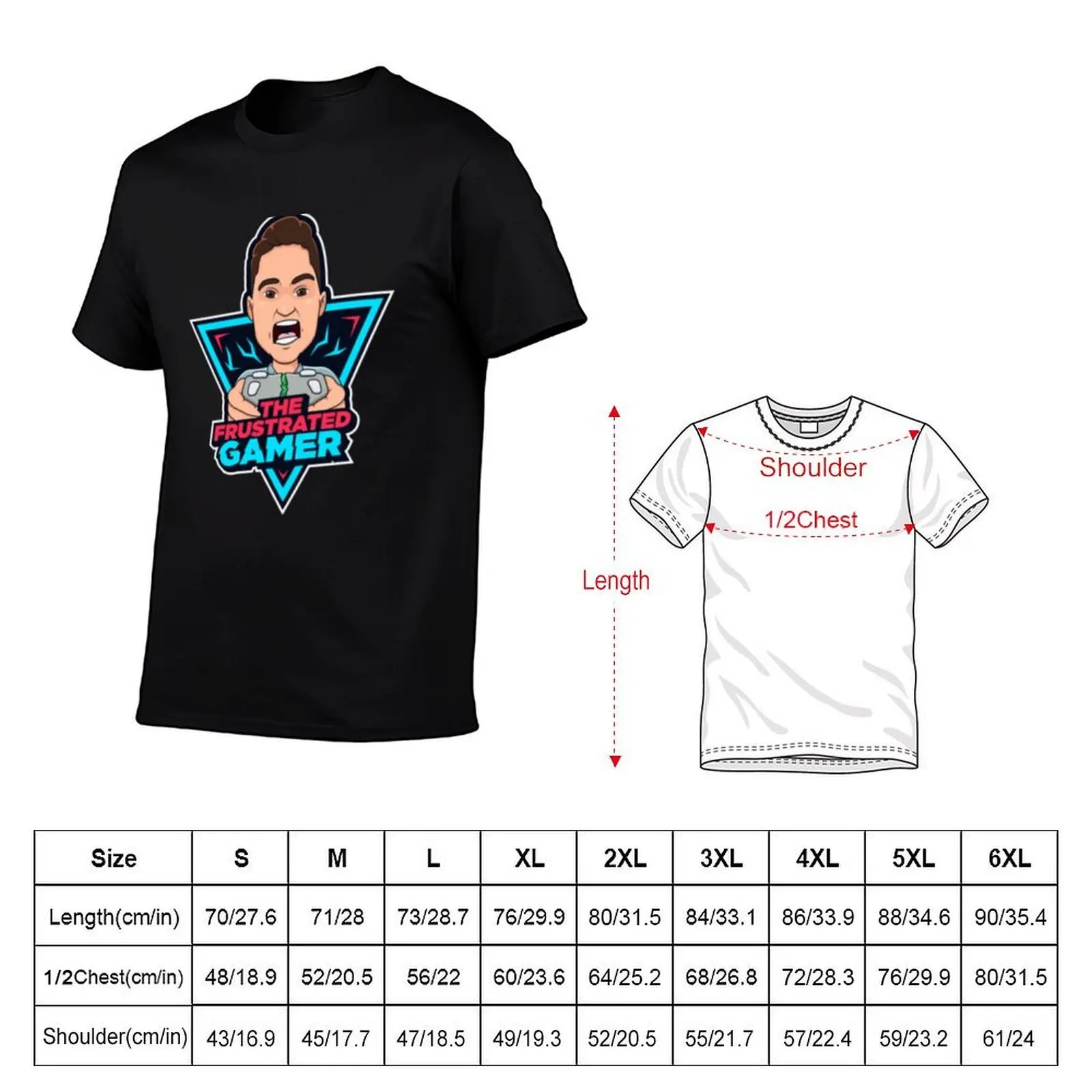 frustrated gamer T-Shirt Luxury man luxury mens clothing