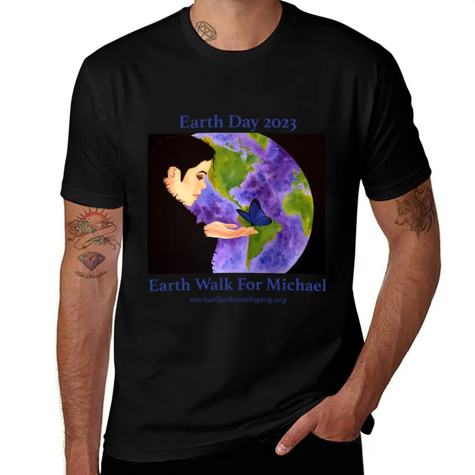 Earth Walk 2023 T-Shirt Summer Casual Loose T-Shirt