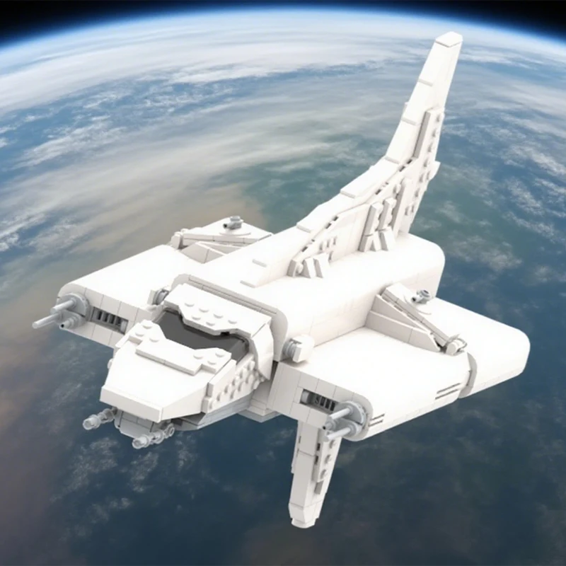 

1119 шт. MOC Imperial YE-4 Gunship Star Batter Sci-Fi модульная сборка DIY модель строительные блоки игрушки на день рождения подарок