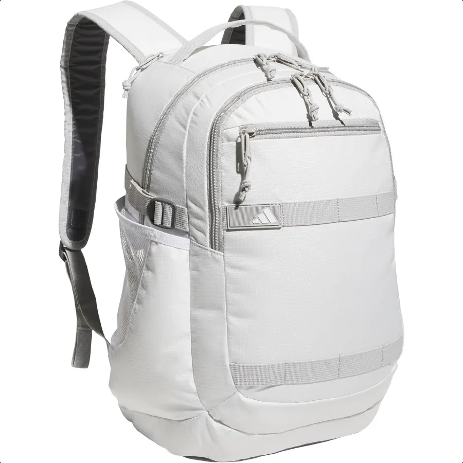 

Impulse Backpack Sport Bag for Men and Women Durable and Lightweight White Grey Two One Size