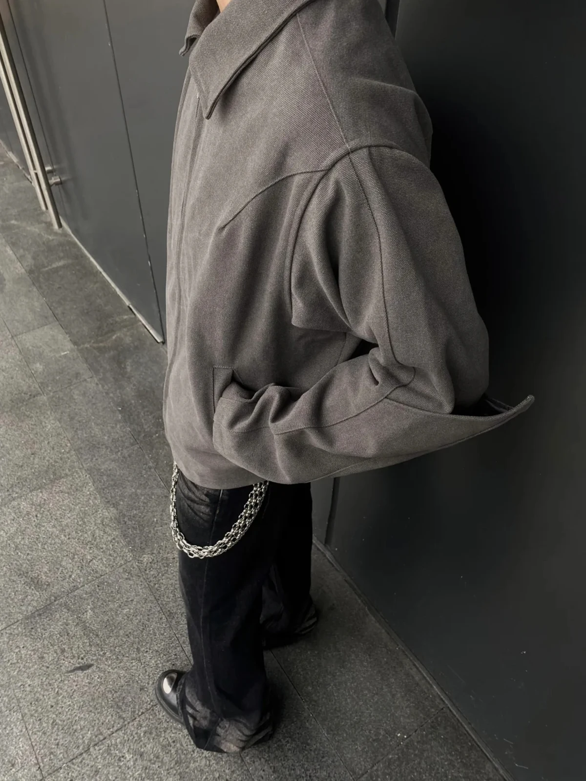 

Мужская рабочая одежда American Sle Cleanfit Jaet, весенне-осенний модный брендовый свободный маленький ence Knight, защита рук Jaet