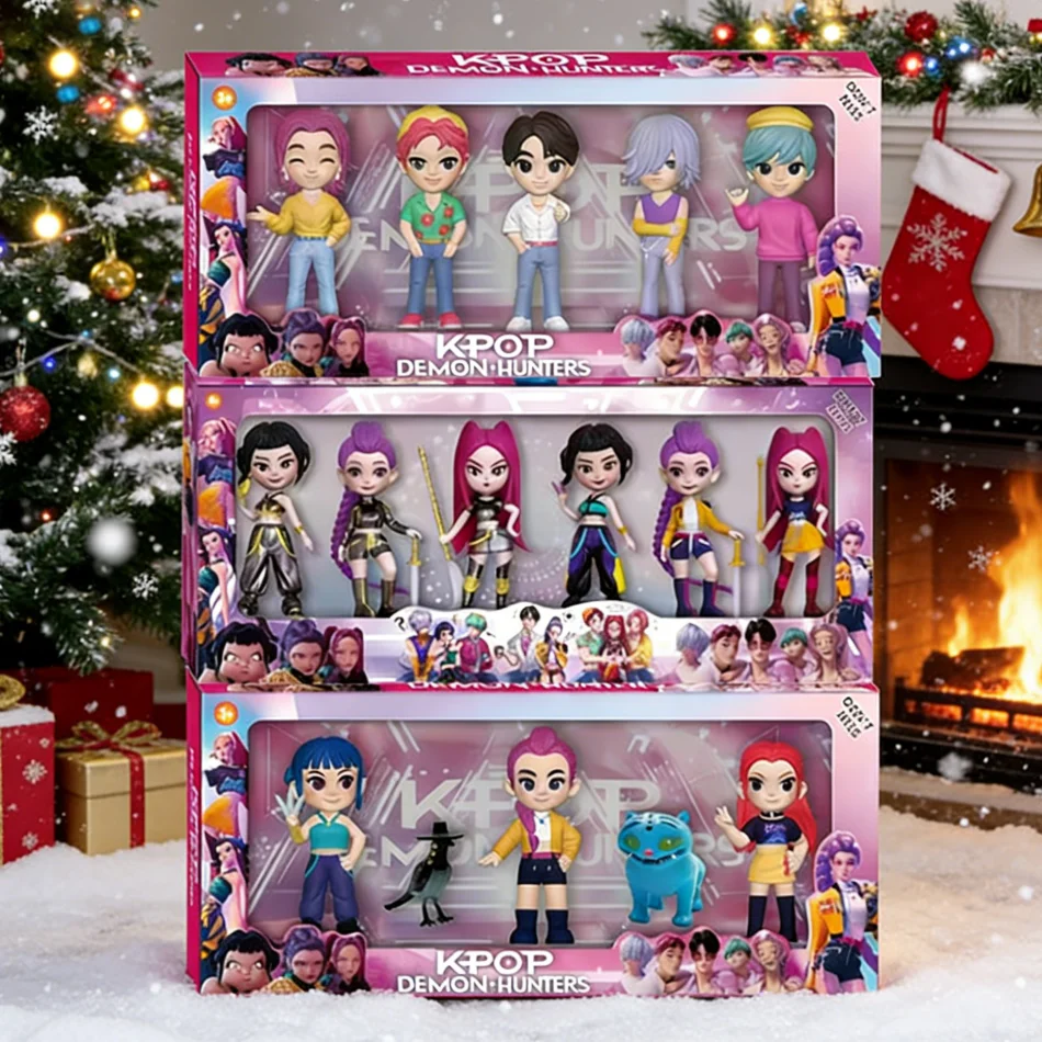 Figurki anime, K-pop, grup chłopięcych, grup dziewczęcych, figurki modelarskie, postacie z kreskówek, gadżety do gier, ozdoby na biurko, figurki kolekcjonerskie, idealne prezenty dla dzieci.