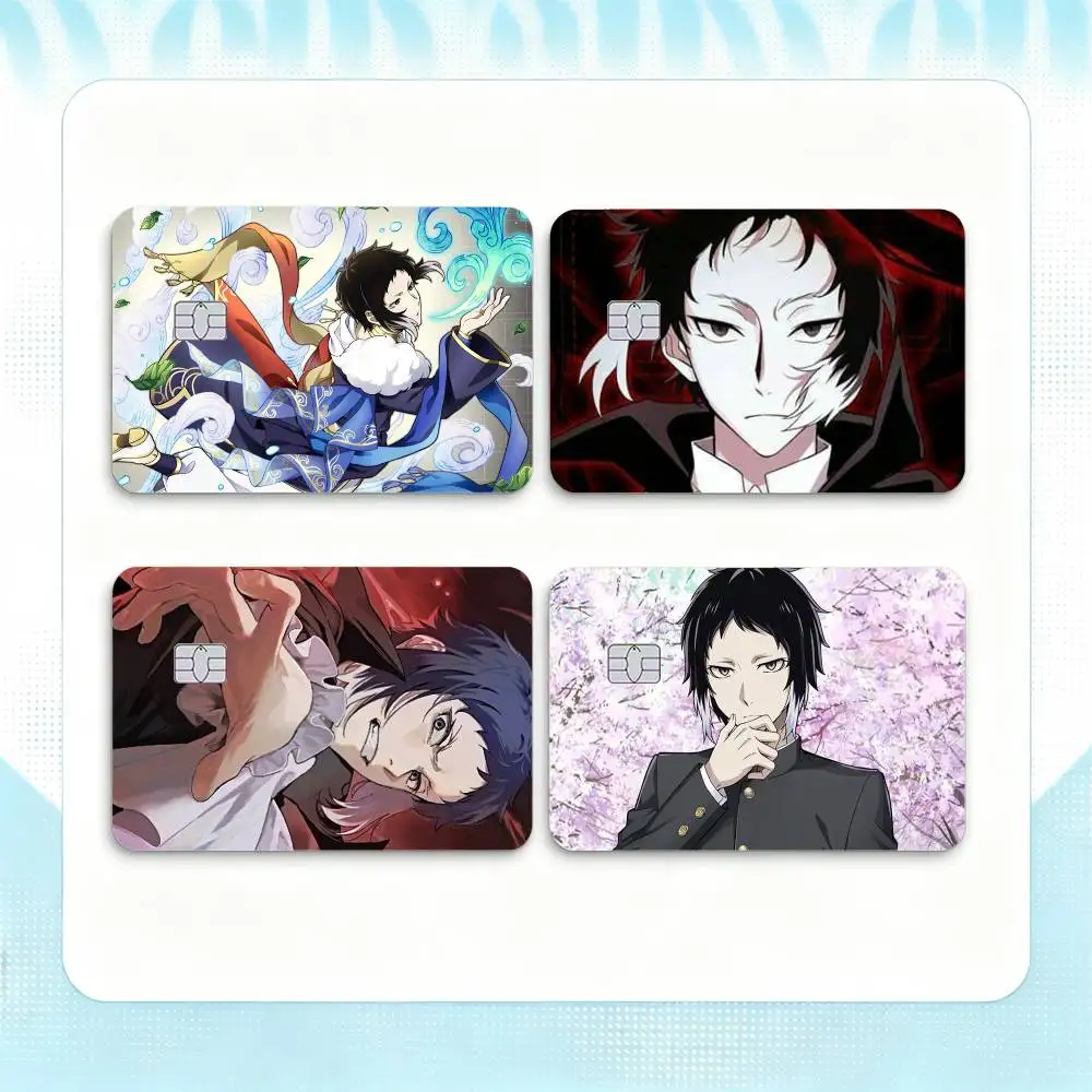 R-Ryunosuke A-Akutagawa  Credit Card HD Stickers Small Chip Waterproof Sticker Game Card Decal Gift