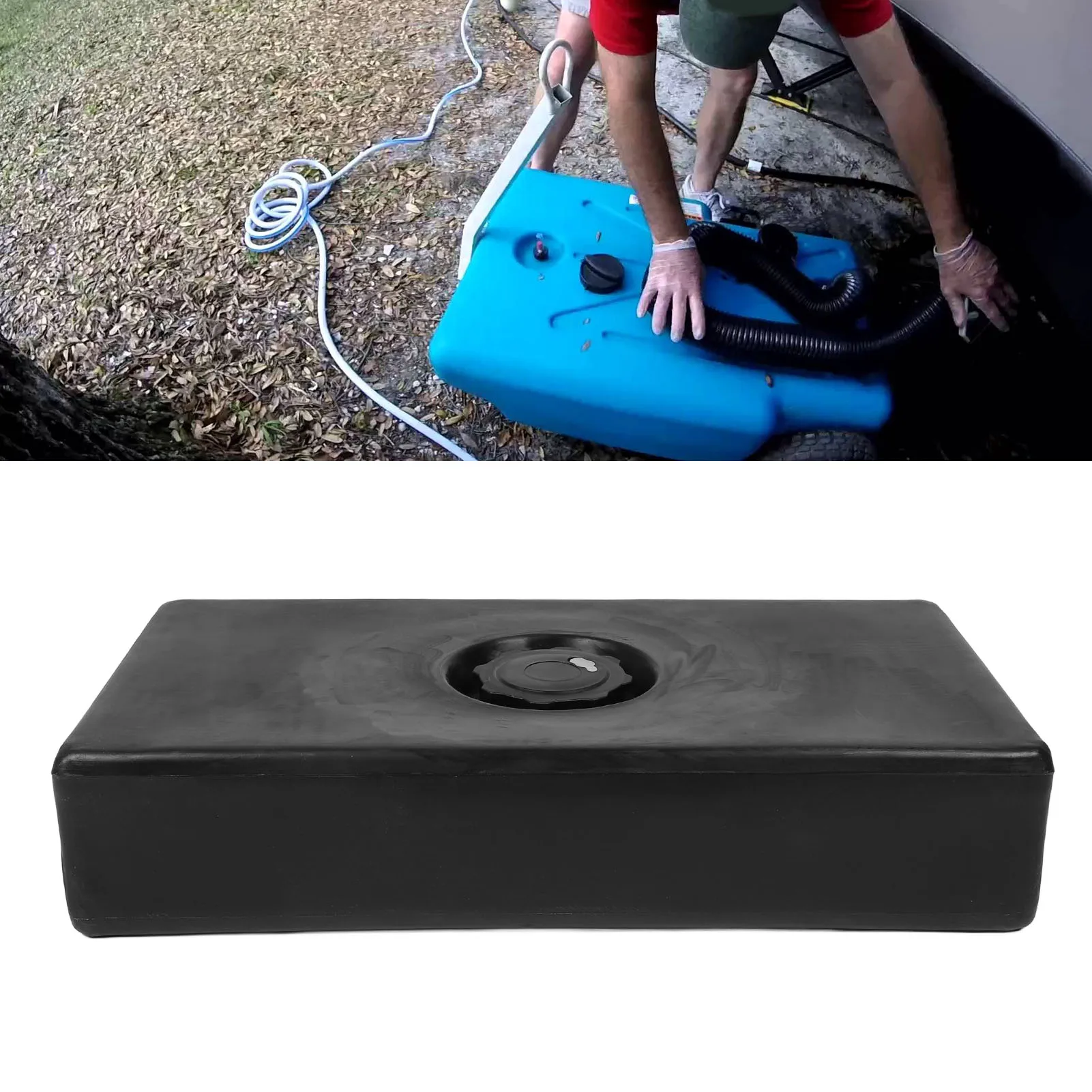 

Портативный герметичный контейнер для воды, 8 галлонов, держатель для пресной воды для домов на колесах, 26X13,4 X дюймов, подходит для кемпинга, лодок