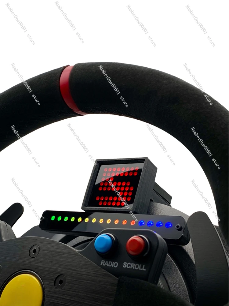 Racing Game Gauges for Tumast T300 Tspc Logitech G2927 Tumast Steering Wheel Gauges