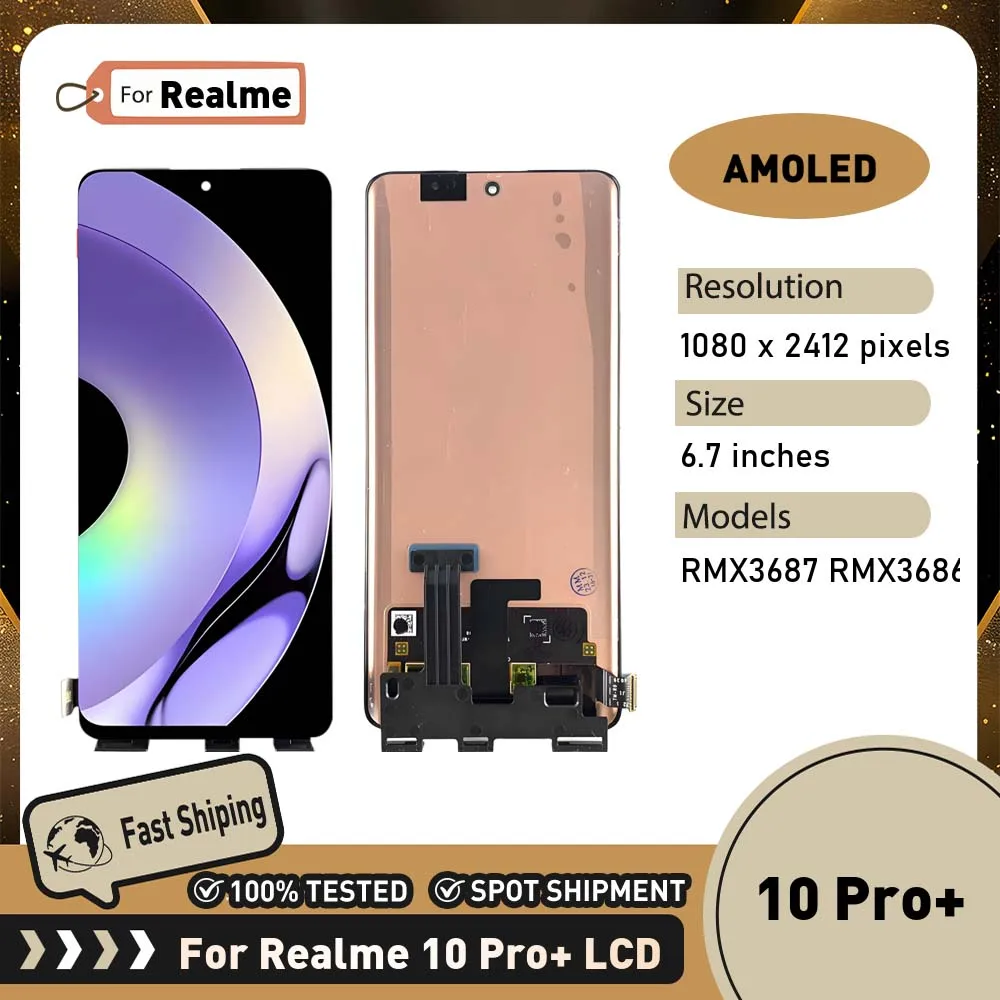 Ecran-tactile-lcd-amoled-de-67-pouces-pour-realme-10-pro-ensemble-numeriseur-pour-realme-rmx3687-rmx3686-pieces-de-rechange-lcd