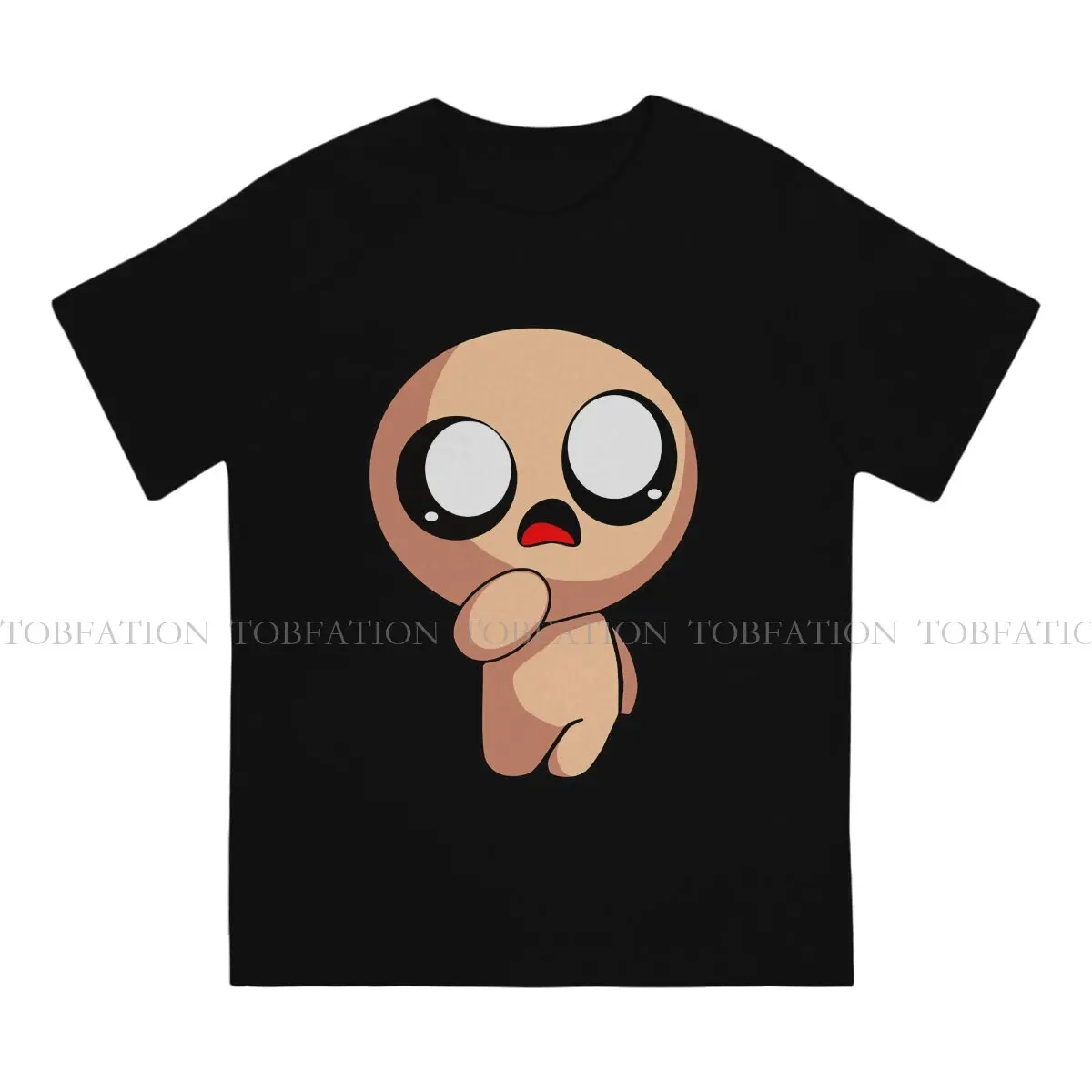 Cute The Binding of Isaac Game Men T Shirt Cotton Grunge Crewneck Tee Shirt Harajuku Streetwear