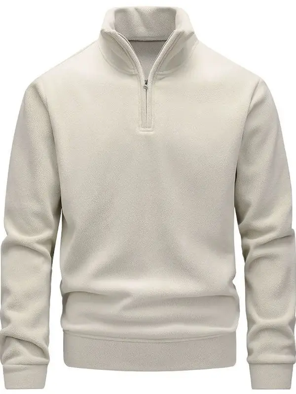 

Осень-зима, новая мужская толстовка Fce с воротником-стойкой на молнии, длинная све, модная универсальная мужская одежда, верхняя одежда