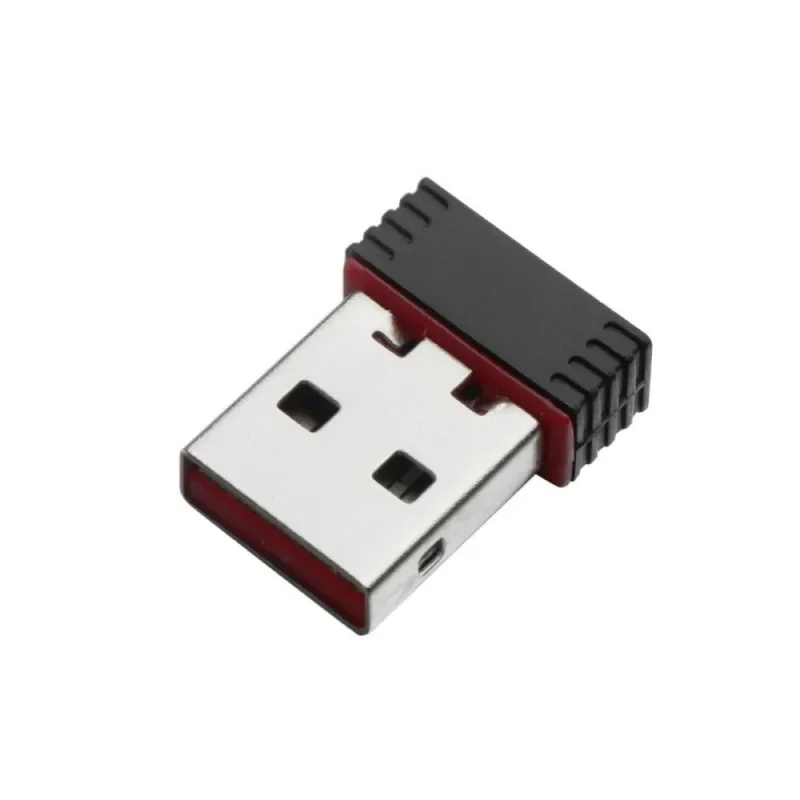 Mini adaptateur USB Wi-Fi sans fil pour ordinateur de bureau PC, carte réseau LAN, stérilisation, RTL8188, 150Mbps, 11b par g par n