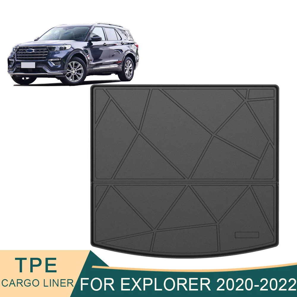 

Нескользящие коврики из ТПЭ для багажника Ford Explorer U625 G6 2020-2022