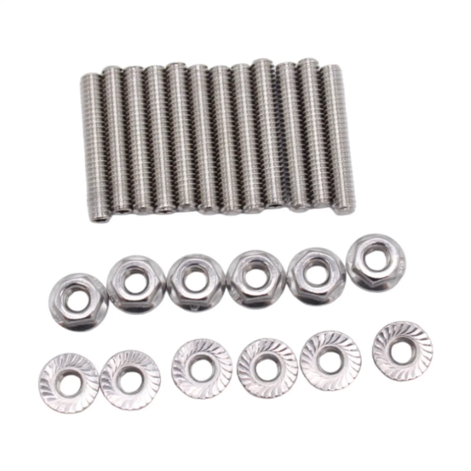 Valve Cover Studs Bolts Kit Stainless Steel Replace Parts Easy to Install for Ford Small Block 260 289 302 351W Accessories