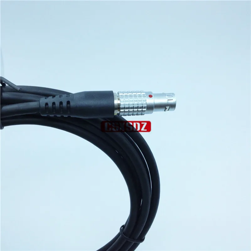 NEW Leica GNSS GPS RTK 733280 GEV160 Cable GS10 GS15 To PC stream NMEA or RTK data cable