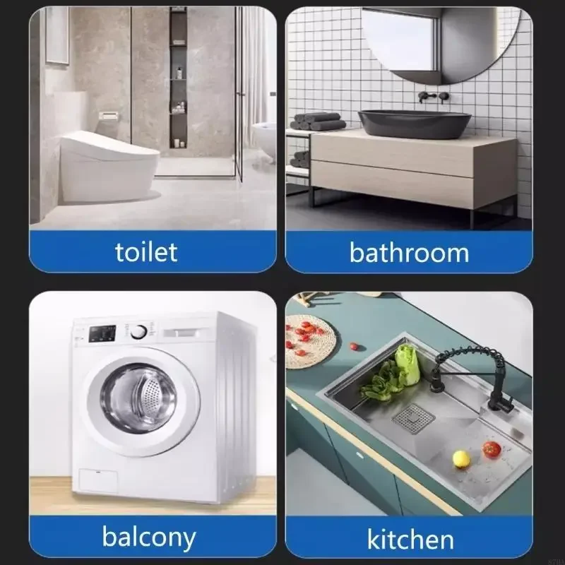 

1/2pcs Drainages Solution Environment Friendly Floor Drain Filter Steel Drain Filter Odor Blockers Floor Drain Filter Y5GB