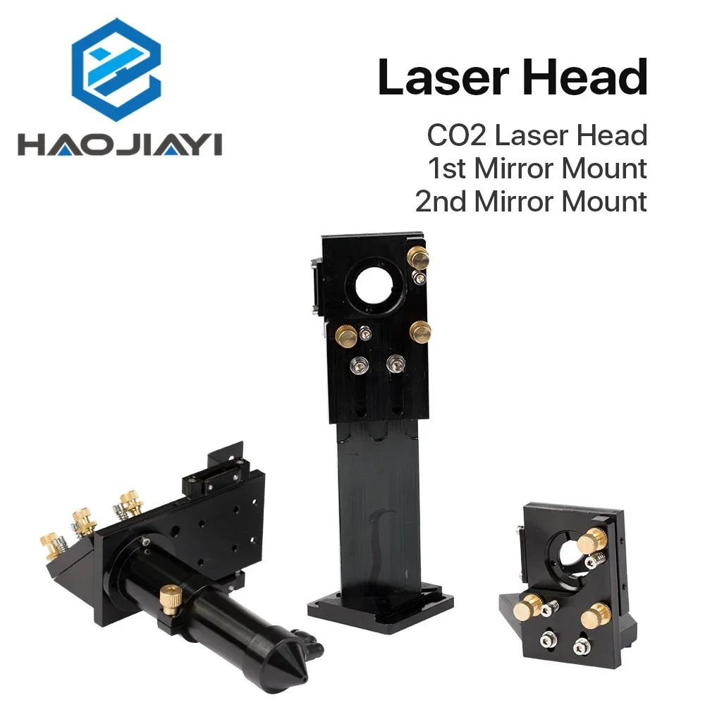 

CO2 Laser Head Set Mirror Diameter 30mm and Lens Diameter 25mm Focal Length 63.5&101.6mm for High Power Co2 laser Head