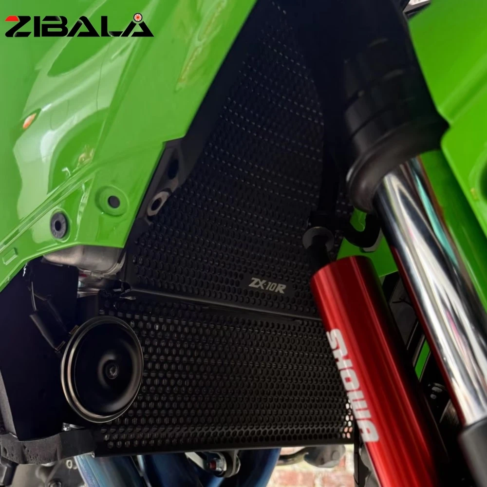 ZX10R 2025-2026 Motocycle Radiator Guard Grille Cover Cooler Protector For Kawasaki ZX-10R ZX-10RR 2021 2022 2023 2024 ZX10RR
